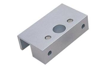 铝合金玻璃门下夹